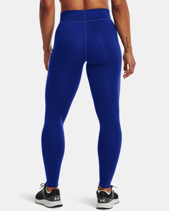 Women's ColdGear® Authentics Leggings, Blue, pdpMainDesktop image number 1